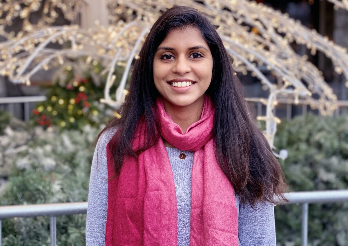 A headshot of Sneha Rajana