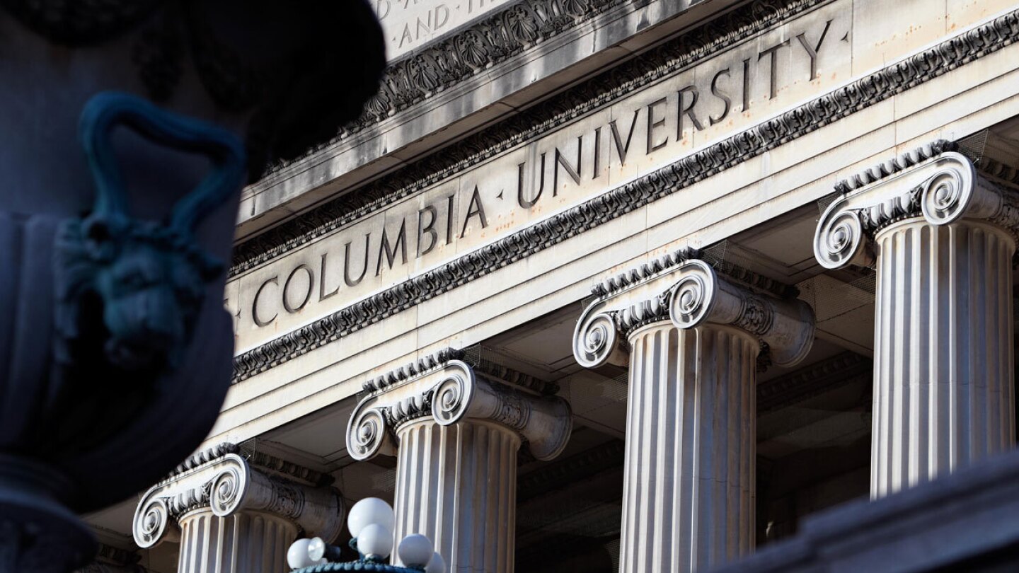 Columbia University columns