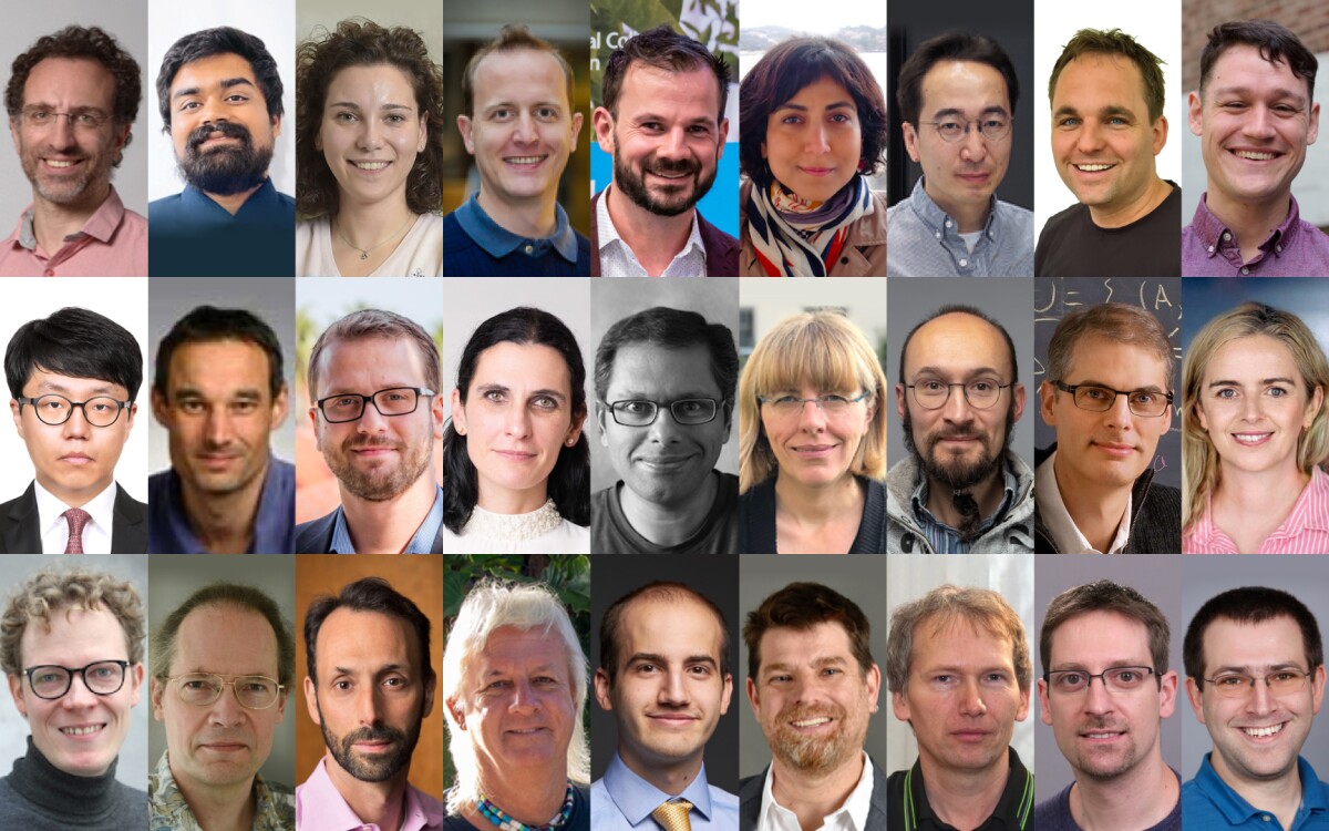 Photo grid shows the recipients of the 2023 fall automated reasoning Amazon Research Awards