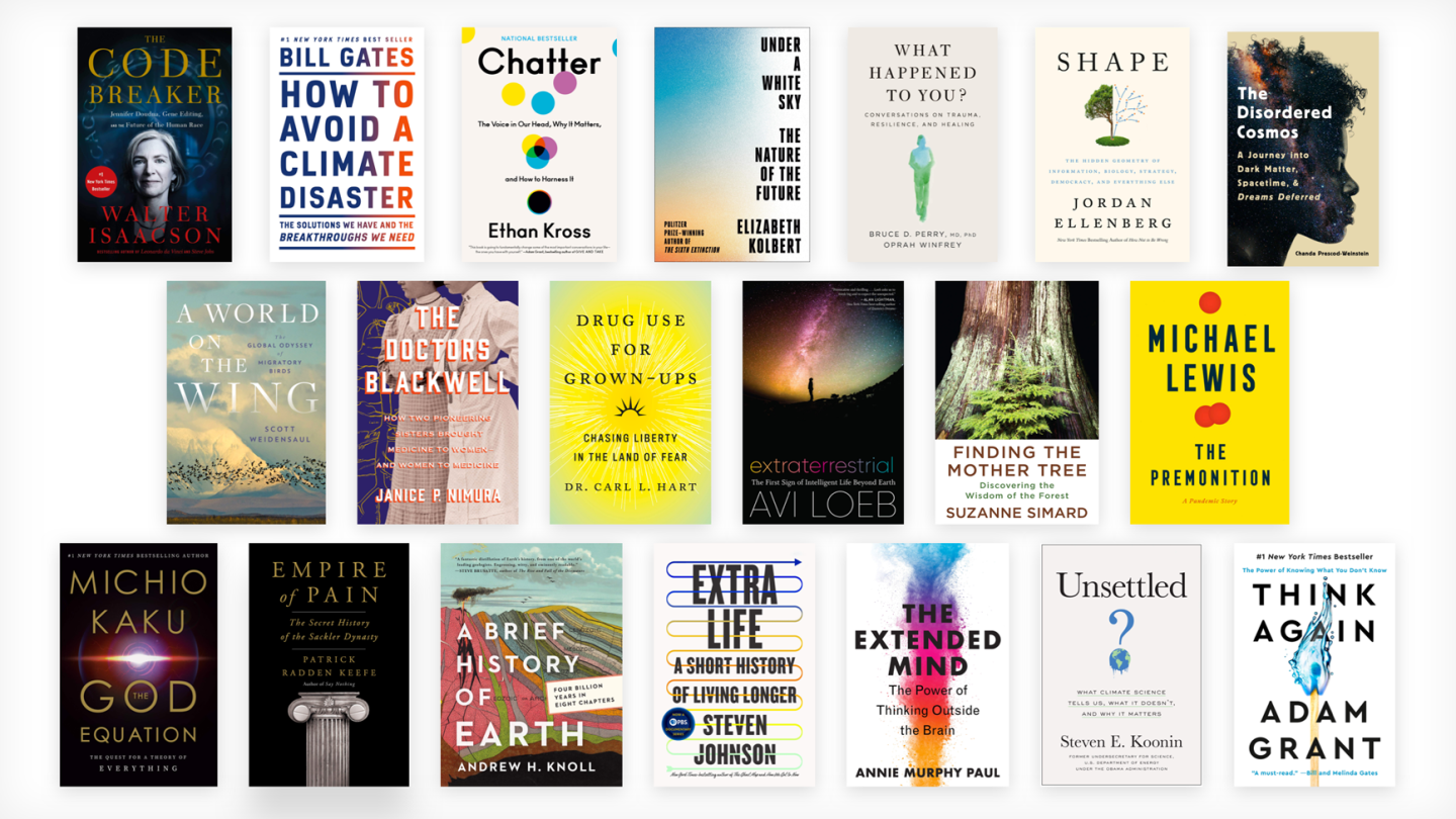 Amazon announces picks for best science books of 2021 — so far Amazon