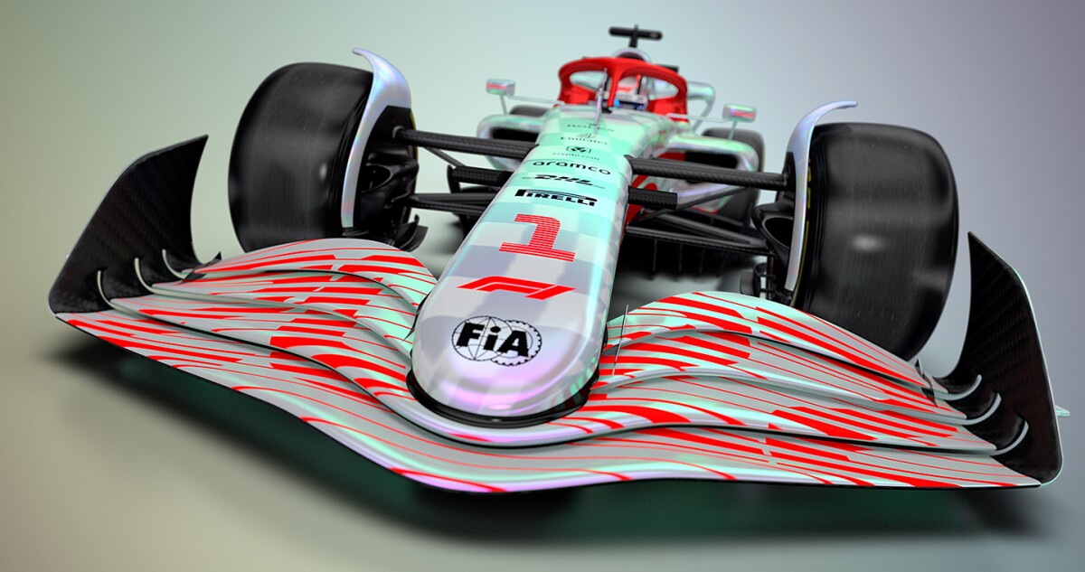 New Formula 1 race car: 2022 F1 car reveal promises better racing, more  sustainability - CNET