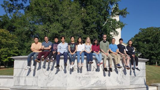 The Emory University team, seen here, and its Emora socialbot are the winners of the 2020 Alexa Prize.