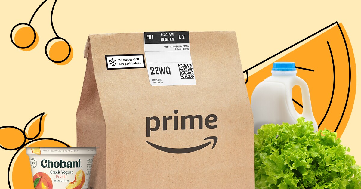 Amazon Fresh Prime bag