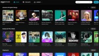 A screen grab of the Amazon Music website