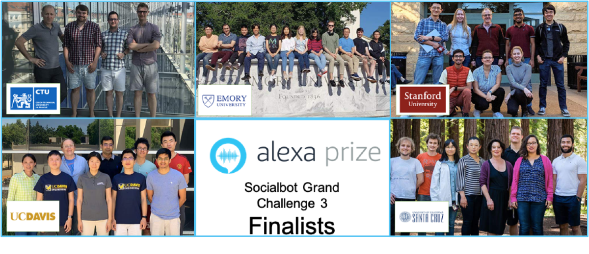 Amazon Alexa Prize Finalists 2020