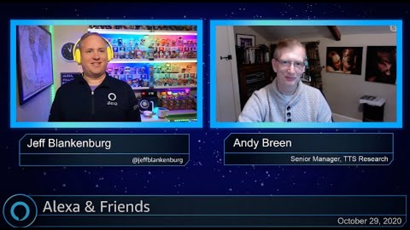 Andrew Breen, Alexa TTS Research senior manager