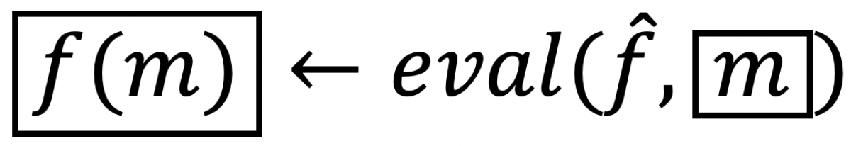 Homomorphic function evaluation