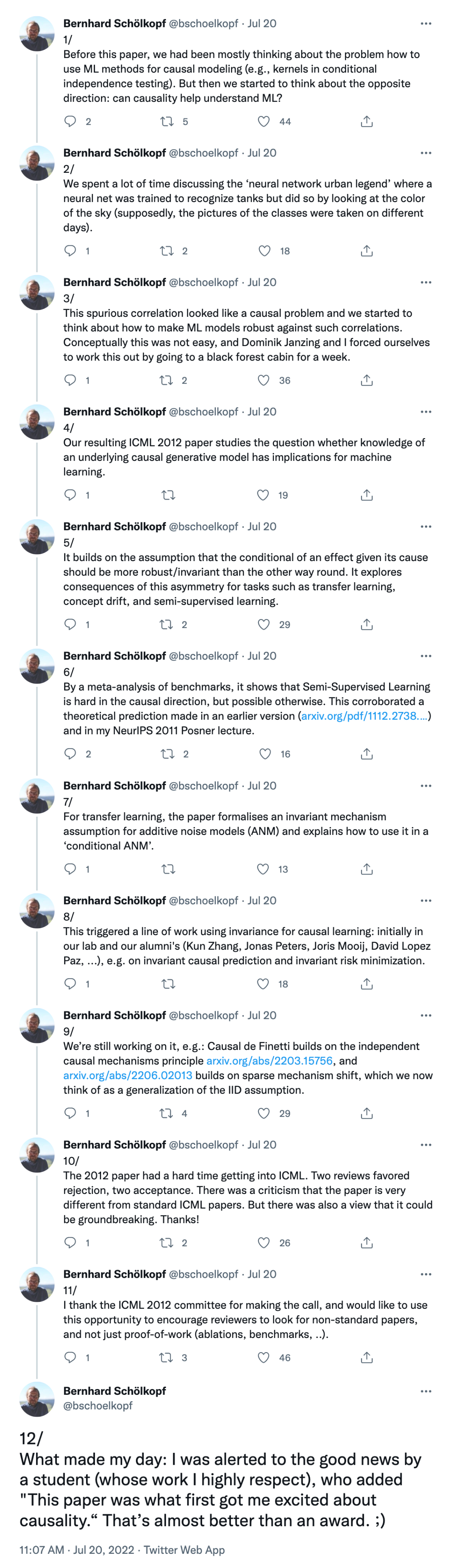 Schoelkopf Twitter thread